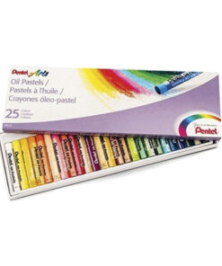 GIS PASTEL CON 25PZ DE ACEITE PHN25 PENTEL