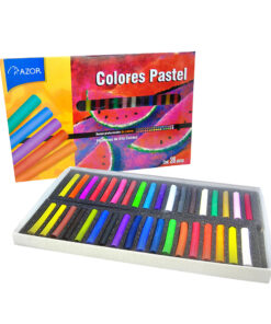 JUEGO DE GIS COLOR PASTEL 36 PZS