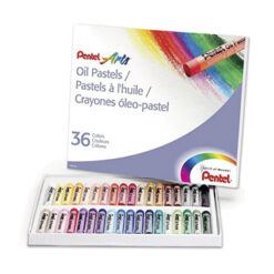 GIS PASTEL CON 36PZ DE ACEITE PHN36 PENTEL