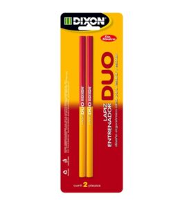 LAPIZ Y COLOR ROJO DUO DIXON C/2PZ 42315