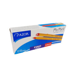 BOLIGRAFO AZOR PIN POINT FINO 0.7M ROJO