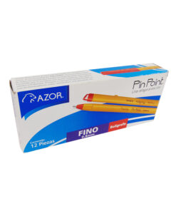 BOLIGRAFO AZOR PIN POINT FINO 0.7M ROJO