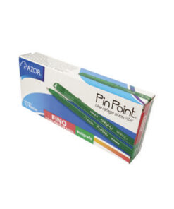 BOLIGRAFO AZOR PIN POINT FINO 0.7MM VDE C/12