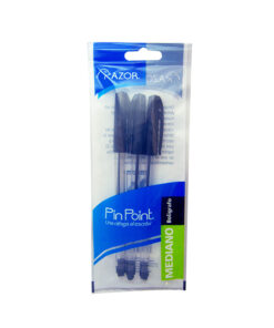 BOLIGRAFO PIN POINT MED NEGRO C/3 6833N