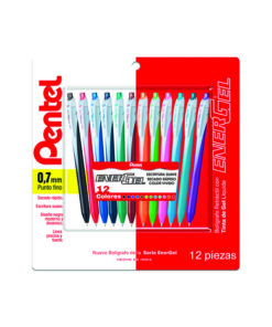 BOLIGRAFO ENERGEL BL437RT CON 12 COLRS BL437BP