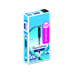 BOLIGRAFO GEL NEGRO C/6