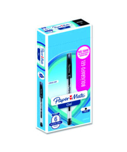 BOLIG.GEL ECONOMIC NEGRO C/6 PZAS PAPER