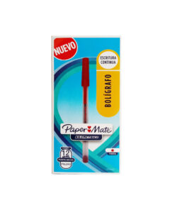 BOLIG.KILOMETRICO ECONOM 1.0MM ROJO C/12