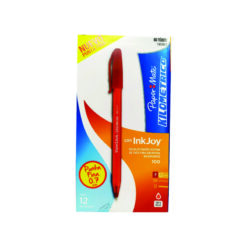 BOLIGRAFO 100ST ROJO C/12PZ