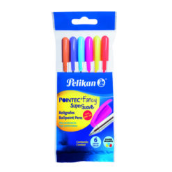 BOLÍGRAFO POINTEC C/6 COLORES