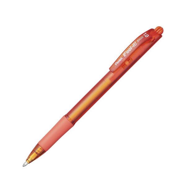 BOLIGRAFO BX420-F 1.0MM NARANJA RETRACTI