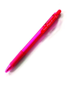 BOLIGRAFO BX420-P 1.0MM ROSA RETRACTIL