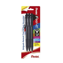 BOLIGRAFO FEEL-IT NEGRO 3 PZS