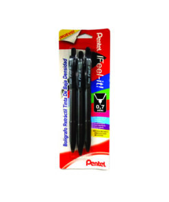 BOLIGRAFO PENTEL BX417BP3-A CON 3PZ NEGRO RETR