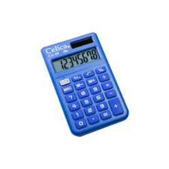 CALCULADORA 8 DIGITOS AZUL DE BOLSILLO
