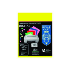 CARTULINA FLUORESCENTE AMARILLO