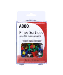 CHINCHETAS DE PLASTICO COLORES