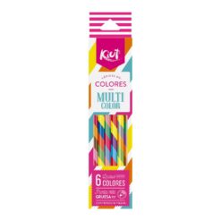 COLORES KIUT MULTICOLOR C/6PZ PUNTA 4MM
