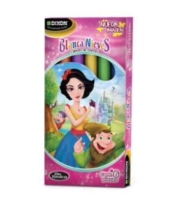 COLORES C/6 CORTOS BLANCA NIEVES