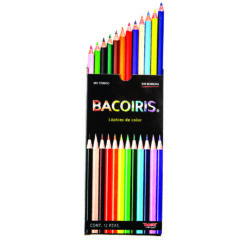 COLORES C/12 LARGOS BACOIRIS SIN MADERA