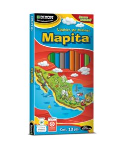 COLORES C/12 LARGOS DIXON MAPITA MADERA
