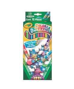 COLORES C/12 BORRABLES