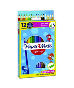 COLORES C/12+3 FANTASY REDONDO MINA 4.0M