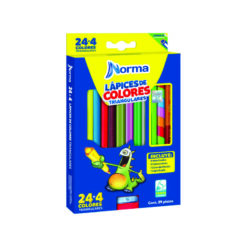 COLORES 24+4 TRIANGULARES NORMA