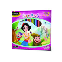 COLORES C/24 LARGOS BLANCA NIEVES