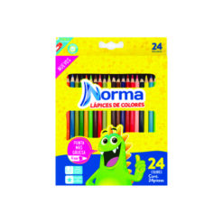 COLORES C/24 LARGOS PUNTA 4MM 5