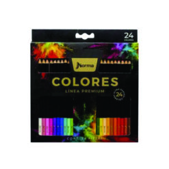 COLORES C/24 PREMIUM PUNTA 4MM