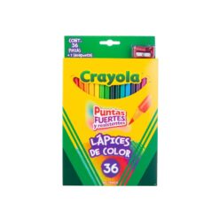 COLORES C/36 CRAYOLA 68-4036 LARGOS