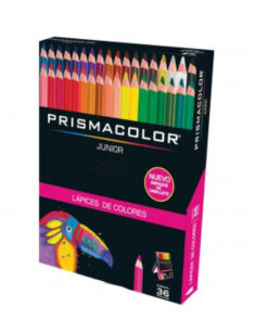 COLORES PRISMACOLOR JUNIOR C/36 REDONDOS