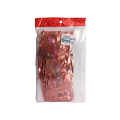 CORTINA METALICA DECORATIVA ROSA GOLD