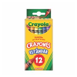 CRAYOLA C/12 CRAYONES ESTANDAR