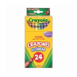 CRAYOLA C/24 CRAYONES ESTANDAR