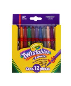 CRAYOLA C/12 MINI TWISTABLES