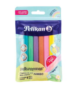 PELICRAYON C/6 JUMBO TRIANGULAR PASTEL