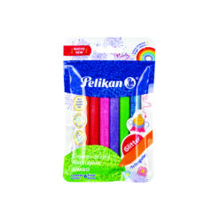 PELICRAYON C/6 JUMBO TRIANGULAR GLITTER