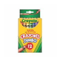 CRAYOLA C/12 CRAYONES JUMBO