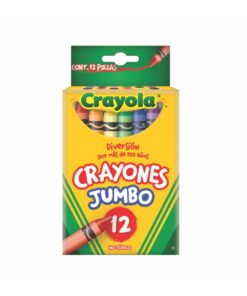 CRAYOLA C/12 CRAYONES JUMBO