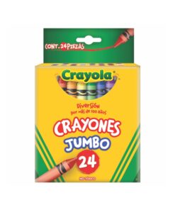 CRAYOLA C/24 CRAYONES JUMBO
