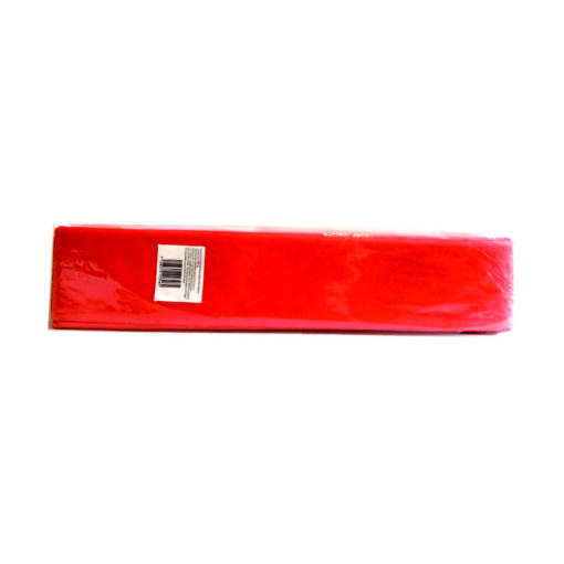 CREPE COLIBRI C/10PZ METALICO ROJO