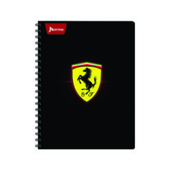CUADERNO BOOK FERRARI PASTA DURA RAYA 120 HJS