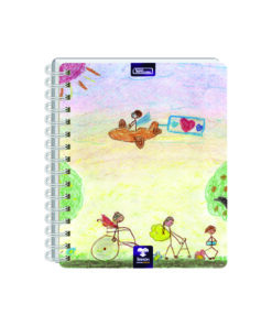CUADERNO BOOK PASTA DURA TELETON RAYA 100HJS