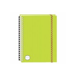 CUAD.BOOK PORTOFINO METAL FIBRA RAYA 100