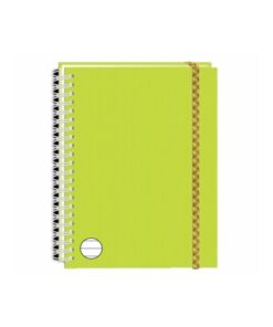 CUAD.BOOK PORTOFINO METAL FIBRA RAYA 100