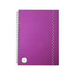 CUADERNO PROFESIONAL PORTOFINO METALICO FIBRA RAYA