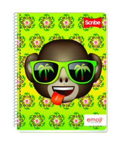 CUADERNO SCRIBE 7220 RAYA 100HJS EMOJI PROF.