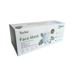 CUBREBOCAS C/50 TRICAPA SMS NEGRO TERMOSELLADO